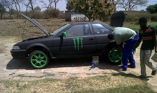 Monster Energy Car